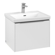 V&B Waschtischunterschrank Subway 3.0 57,2x42,9x47,8cm, m LED/Gr Alu gl, P wh.-3
