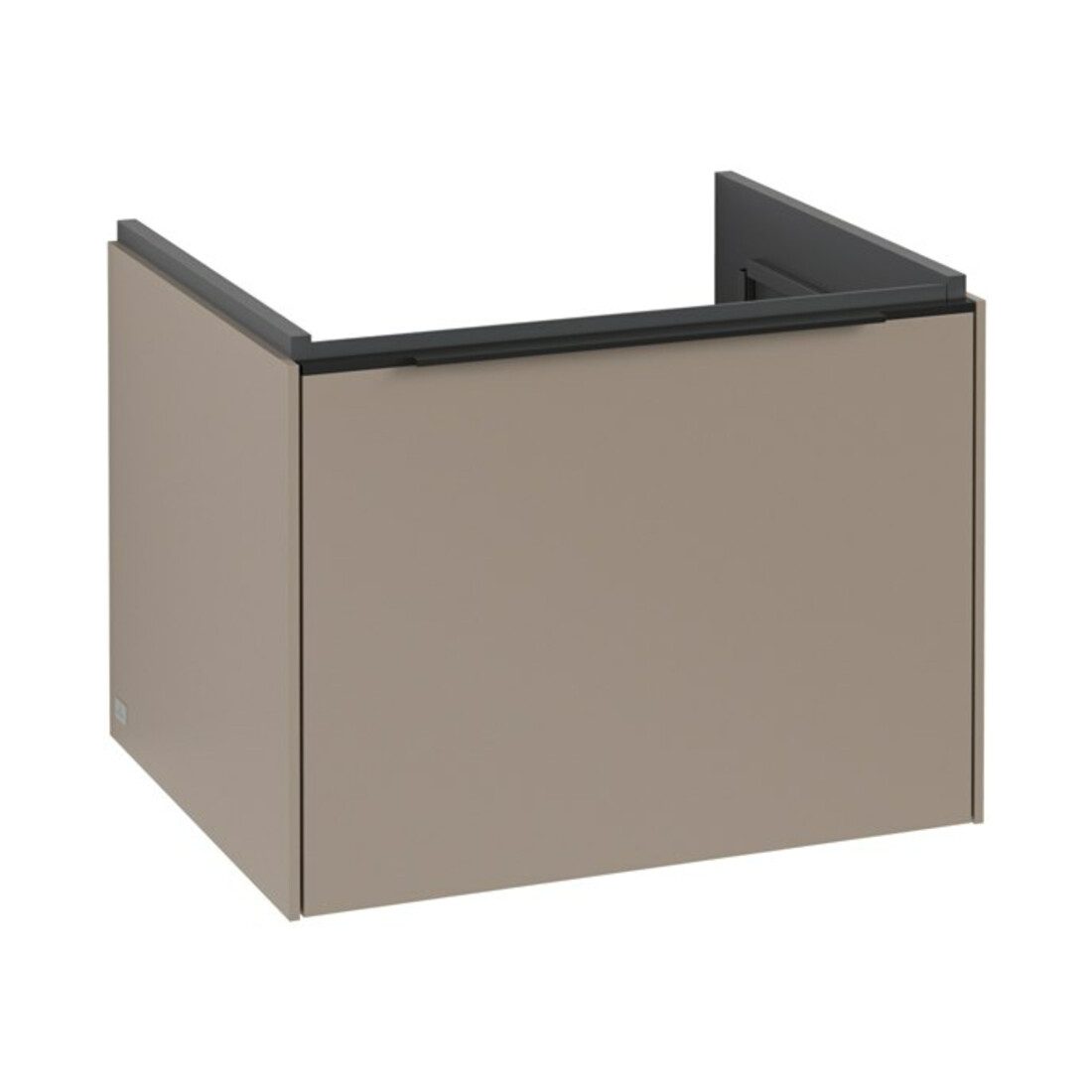 V&B Waschtischunterschrank Subway 3.0 57,2x42,9x47,8cm, m LED/Gr volc bla, Tau