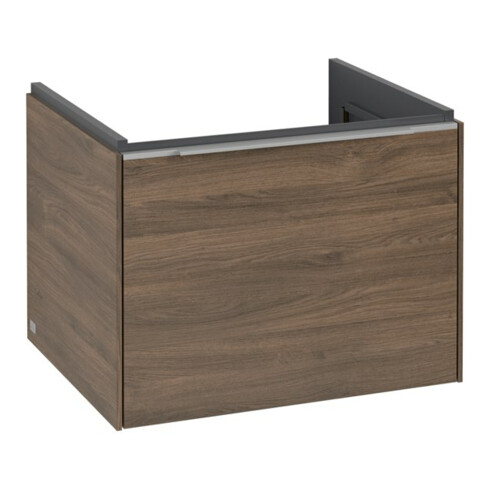 V&B Waschtischunterschrank Subway 3.0 57,2x42,9x47,8cm, o LE/Gr AL g, Ariz. Oa