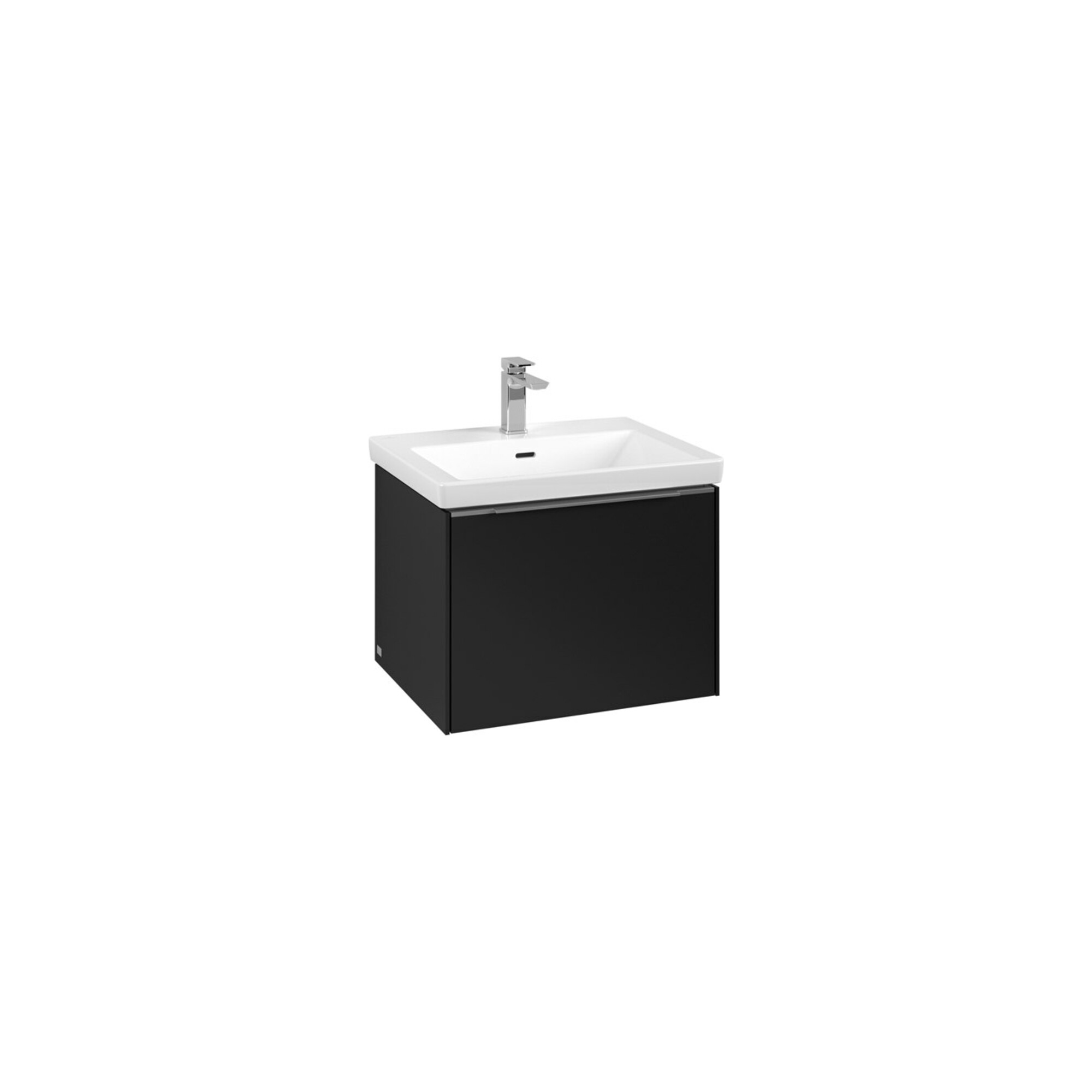 V&B Waschtischunterschrank Subway 3.0 57,2x42,9x47,8cm, o LE/Gr AL g, volc bla ; Villeroy & Boch