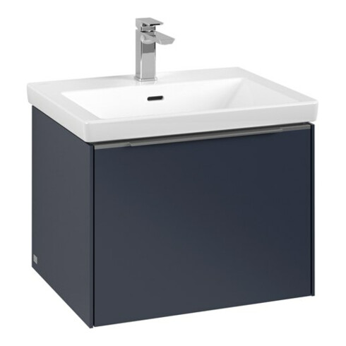 V&B Waschtischunterschrank Subway 3.0 57,2x42,9x47,8cm, o LE/Gr AL gl, Mar bl.