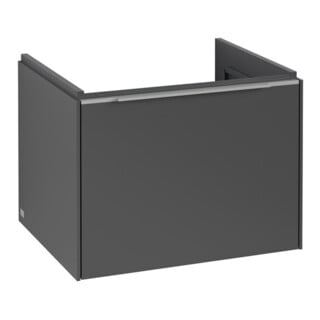 V&B Waschtischunterschrank Subway 3.0 57,2x42,9x47,8cm, o LE/Gr Alu gl, graph.