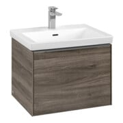 V&B Waschtischunterschrank Subway 3.0 57,2x42,9x47,8cm, o LE/Gr Alu gl, st. Oa