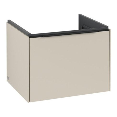 V&B Waschtischunterschrank Subway 3.0 57,2x42,9x47,8cm, o LE/Gr vo b, cashm Gr