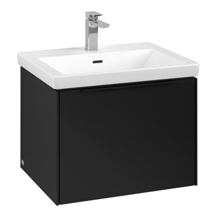 V&B Waschtischunterschrank Subway 3.0 57,2x42,9x47,8cm, o LE/Gr vo b, volc bla