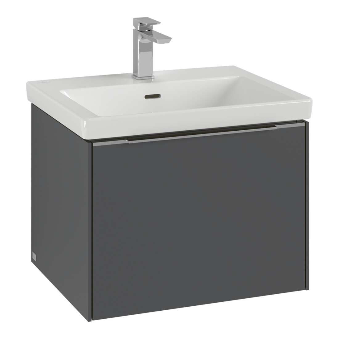 V&B Waschtischunterschrank Subway 3.0 57,2x42,9x47,8cm, o LE/Gr vo bla, wh. Oa
