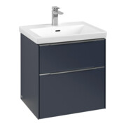 V&B Waschtischunterschrank Subway 3.0 57,2x57,6x47,8cm, m LE/Gr AL gl, Mar bl.-3