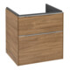 V&B Waschtischunterschrank Subway 3.0 57,2x57,6x47,8cm, m LE/Gr Alu gl, Kan Oa-1
