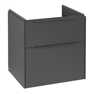 V&B Waschtischunterschrank Subway 3.0 57,2x57,6x47,8cm, m LE/Gr mon., graph.