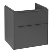 V&B Waschtischunterschrank Subway 3.0 57,2x57,6x47,8cm, m LE/Gr mon., graph.