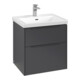 V&B Waschtischunterschrank Subway 3.0 57,2x57,6x47,8cm, m LE/Gr mon., graph.-3