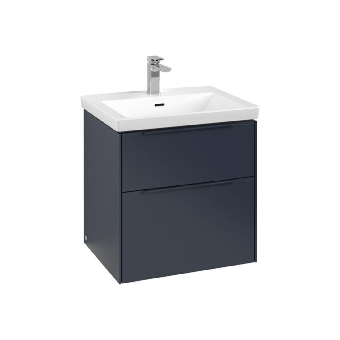 V&B Waschtischunterschrank Subway 3.0 57,2x57,6x47,8cm, m LE/Gr mon., Mar bl.
