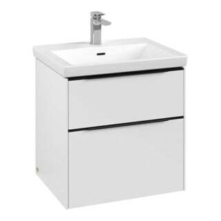 V&B Waschtischunterschrank Subway 3.0 57,2x57,6x47,8cm, m LE/Gr vo b, Bri wh.