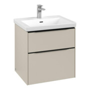 V&B Waschtischunterschrank Subway 3.0 57,2x57,6x47,8cm, m LE/Gr vo b, cashm Gr