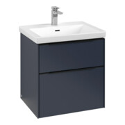 V&B Waschtischunterschrank Subway 3.0 57,2x57,6x47,8cm, m LE/Gr vo b, Mar bl.