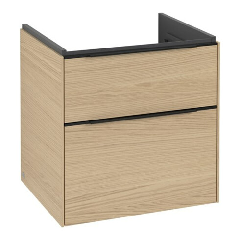V&B Waschtischunterschrank Subway 3.0 57,2x57,6x47,8cm, m LE/Gr vo b, Nord Oa