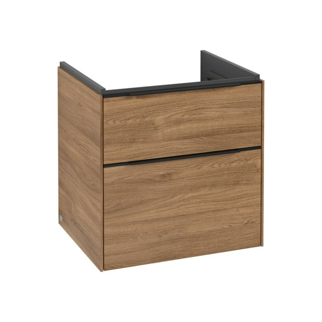 V&B Waschtischunterschrank Subway 3.0 57,2x57,6x47,8cm, m LE/Gr vo bla, Kan Oa