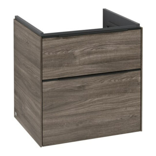 V&B Waschtischunterschrank Subway 3.0 57,2x57,6x47,8cm, m LE/Gr vo bla, st. Oa