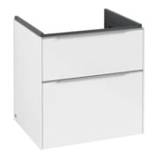 V&B Waschtischunterschrank Subway 3.0 57,2x57,6x47,8cm, o LE/Gr AL g, Bri wh.-3