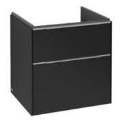 V&B Waschtischunterschrank Subway 3.0 57,2x57,6x47,8cm, o LE/Gr AL g, volc bla