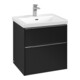 V&B Waschtischunterschrank Subway 3.0 57,2x57,6x47,8cm, o LE/Gr AL g, volc bla-4