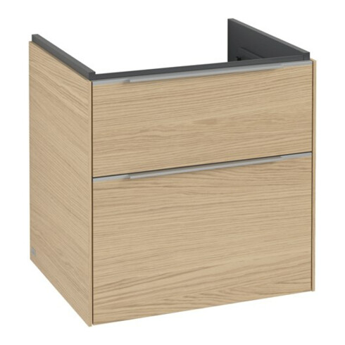 V&B Waschtischunterschrank Subway 3.0 57,2x57,6x47,8cm, o LE/Gr AL gl, Nord Oa