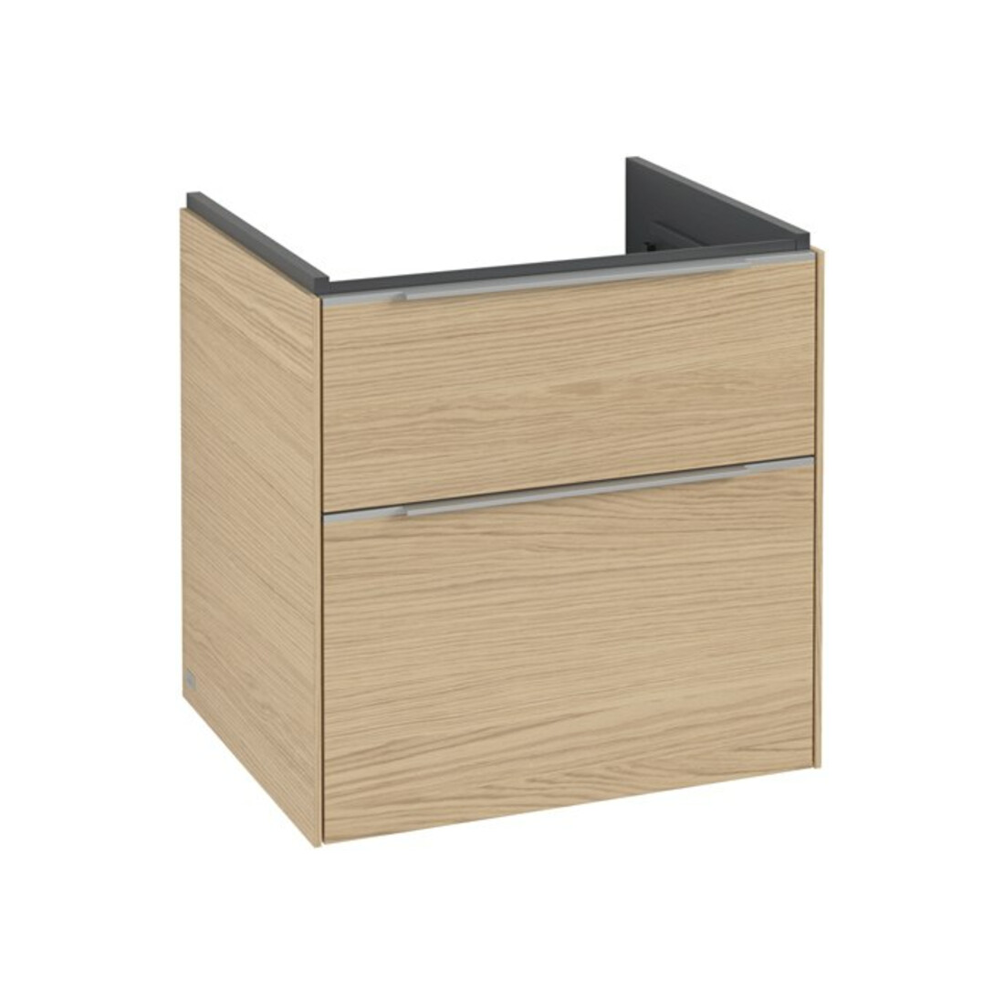 V&B Waschtischunterschrank Subway 3.0 57,2x57,6x47,8cm, o LE/Gr AL gl, Nord Oa