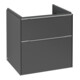 V&B Waschtischunterschrank Subway 3.0 57,2x57,6x47,8cm, o LE/Gr Alu gl, graph.-3