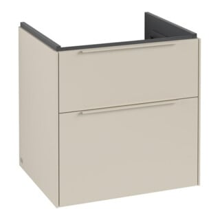 V&B Waschtischunterschrank Subway 3.0 57,2x57,6x47,8cm, o LE/Gr mon., cashm Gr