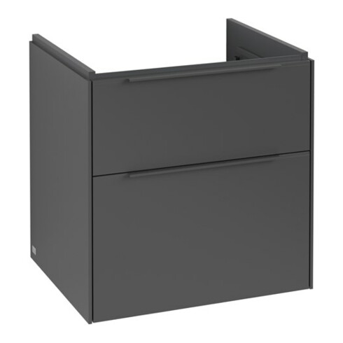 V&B Waschtischunterschrank Subway 3.0 57,2x57,6x47,8cm, o LE/Gr mon., graph.