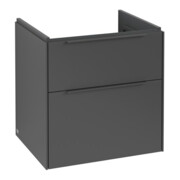 V&B Waschtischunterschrank Subway 3.0 57,2x57,6x47,8cm, o LE/Gr mon., graph.