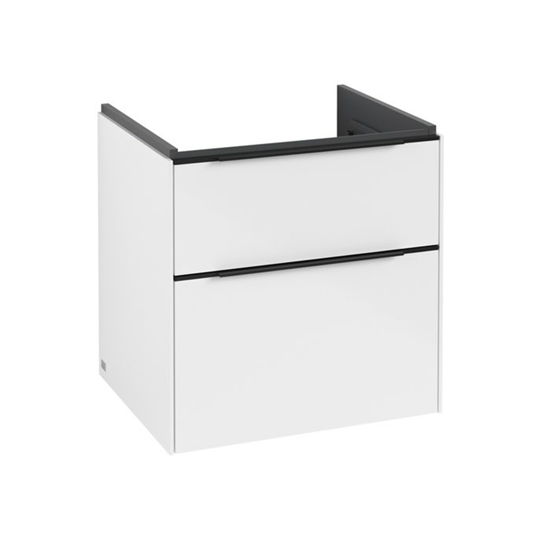 V&B Waschtischunterschrank Subway 3.0 57,2x57,6x47,8cm, o LE/Gr vo b, Bri wh.