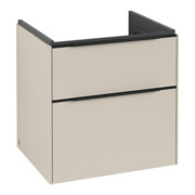 V&B Waschtischunterschrank Subway 3.0 57,2x57,6x47,8cm, o LE/Gr vo b, cashm Gr