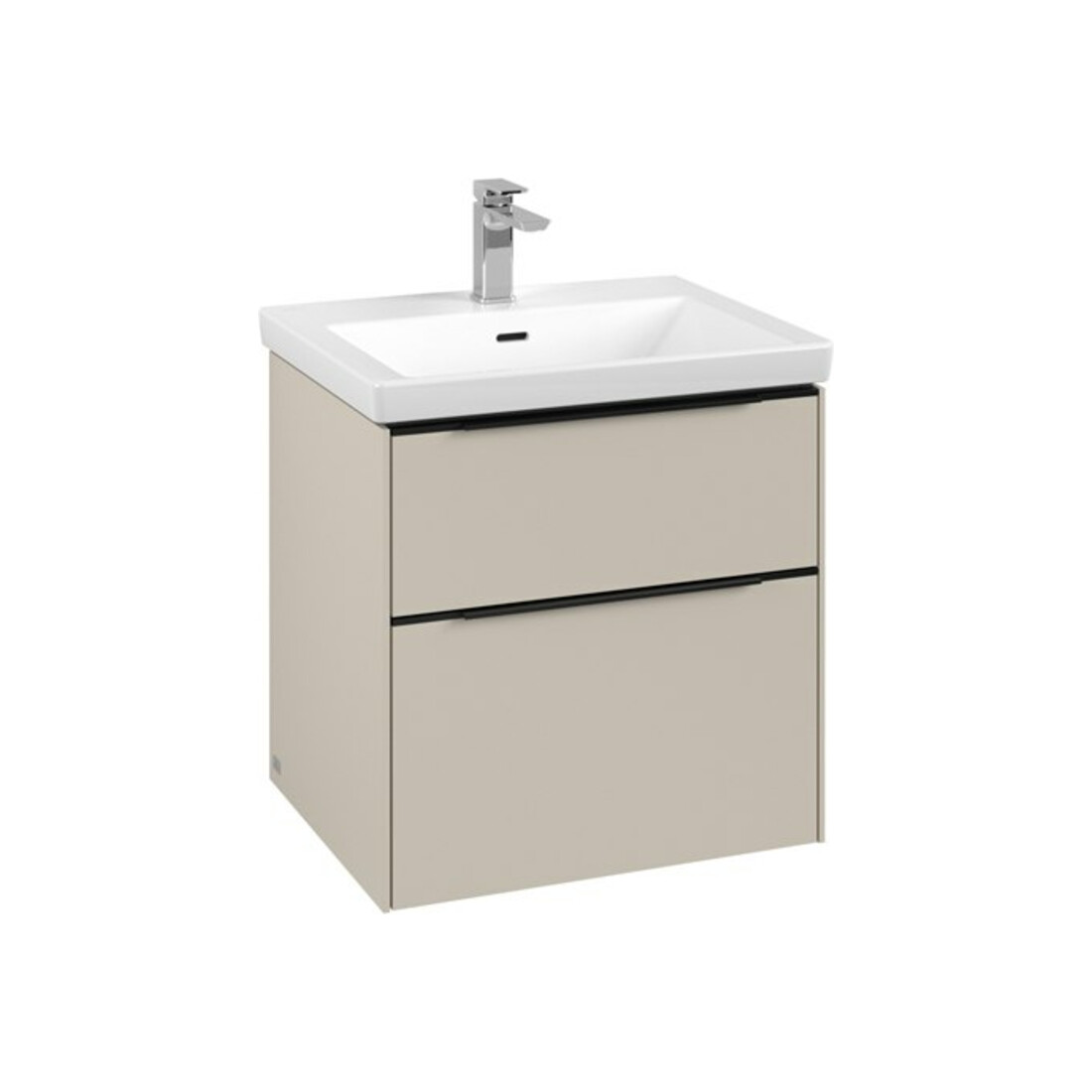 V&B Waschtischunterschrank Subway 3.0 57,2x57,6x47,8cm, o LE/Gr vo b, cashm Gr