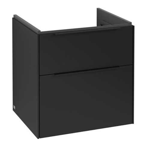 V&B Waschtischunterschrank Subway 3.0 57,2x57,6x47,8cm, o LE/Gr vo b, volc bla