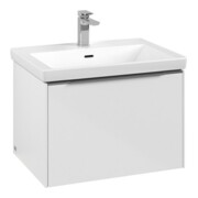 V&B Waschtischunterschrank Subway 3.0 62,2x42,9x47,8cm, m LE/Gr AL g, Bri wh.