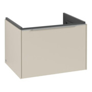 V&B Waschtischunterschrank Subway 3.0 62,2x42,9x47,8cm, m LE/Gr AL g, cashm Gr