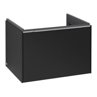 V&B Waschtischunterschrank Subway 3.0 62,2x42,9x47,8cm, m LE/Gr AL g, volc bla