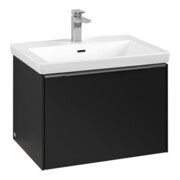 V&B Waschtischunterschrank Subway 3.0 62,2x42,9x47,8cm, m LE/Gr AL g, volc bla-3