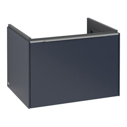 V&B Waschtischunterschrank Subway 3.0 62,2x42,9x47,8cm, m LE/Gr AL gl, Mar bl.