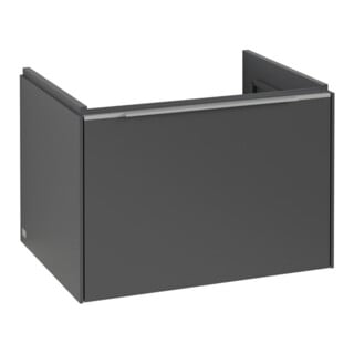 V&B Waschtischunterschrank Subway 3.0 62,2x42,9x47,8cm, m LE/Gr Alu gl, graph.