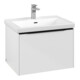 V&B Waschtischunterschrank Subway 3.0 62,2x42,9x47,8cm, m LE/Gr vo b, Bri wh.