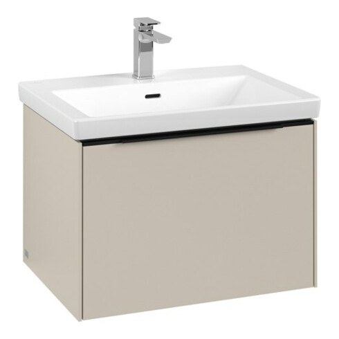V&B Waschtischunterschrank Subway 3.0 62,2x42,9x47,8cm, m LE/Gr vo b, cashm Gr