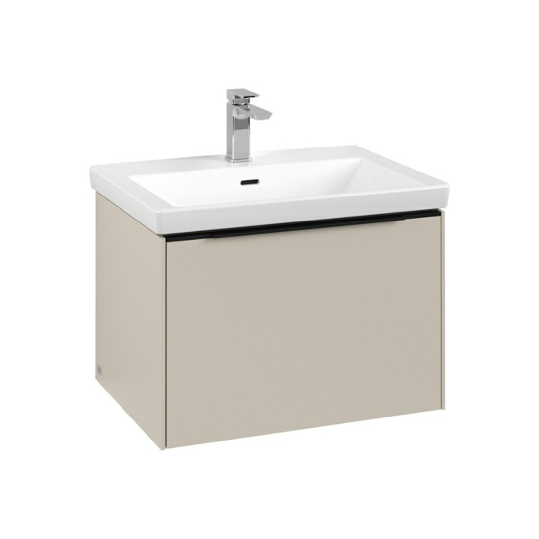 V&B Waschtischunterschrank Subway 3.0 62,2x42,9x47,8cm, m LE/Gr vo b, cashm Gr