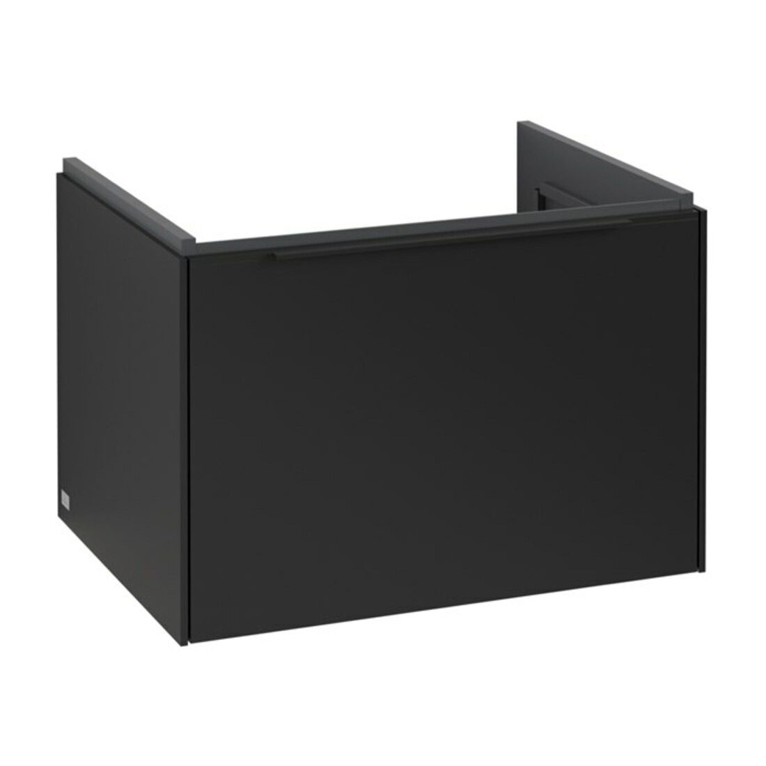 V&B Waschtischunterschrank Subway 3.0 62,2x42,9x47,8cm, m LE/Gr vo b, volc bla