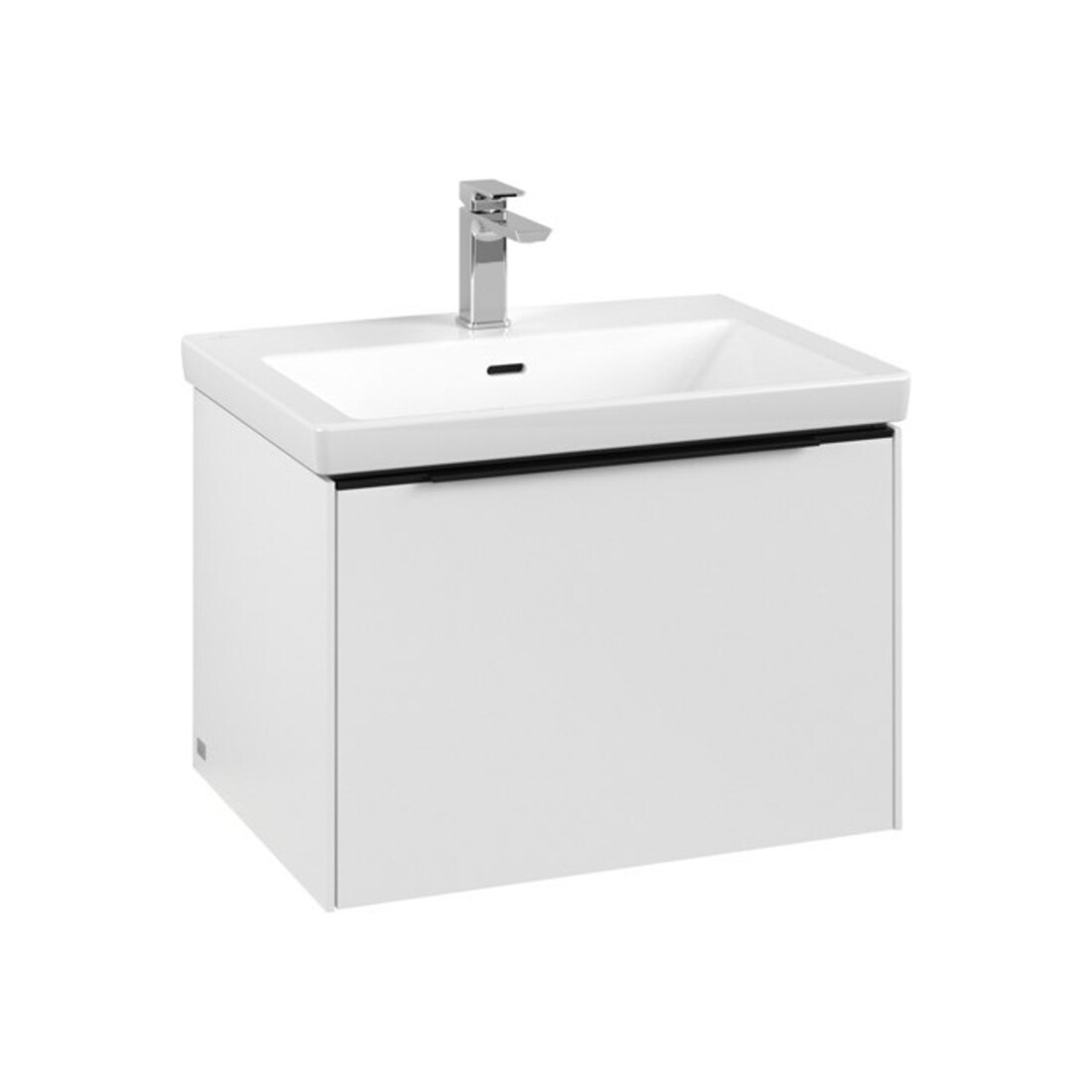 V&B Waschtischunterschrank Subway 3.0 62,2x42,9x47,8cm, m LE/Gr vo bla, P wh.