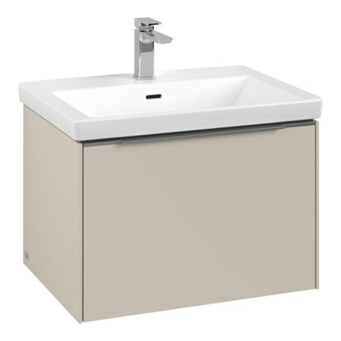 V&B Waschtischunterschrank Subway 3.0 62,2x42,9x47,8cm, o LE/Gr AL g, cashm Gr