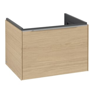 V&B Waschtischunterschrank Subway 3.0 62,2x42,9x47,8cm, o LE/Gr AL gl, Nord Oa