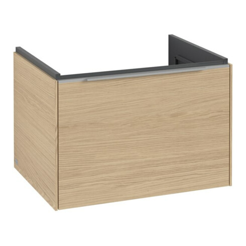 V&B Waschtischunterschrank Subway 3.0 62,2x42,9x47,8cm, o LE/Gr AL gl, Nord Oa