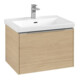V&B Waschtischunterschrank Subway 3.0 62,2x42,9x47,8cm, o LE/Gr AL gl, Nord Oa-3
